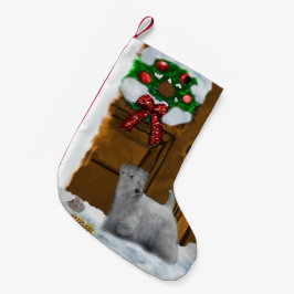 Sealyham Terrier Christmas Kleiner Weihnachtsstrumpf