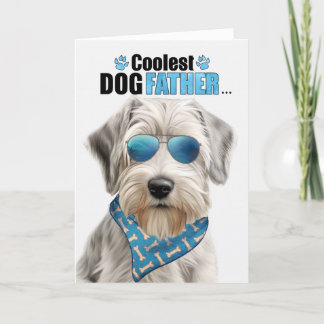 Sealyham Terrier Dog Coolster Vater Vatertag Feiertagskarte