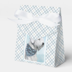 Sealyham-Terrier-Gemälde - Süße originelle Hundeku Geschenkschachtel
