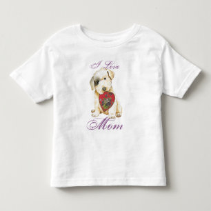 Sealyham Terrier Heart Mama Kleinkind T - Shirt