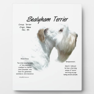 Sealyham Terrier History Fotoplatte