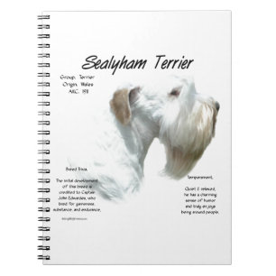 Sealyham Terrier History Notizblock