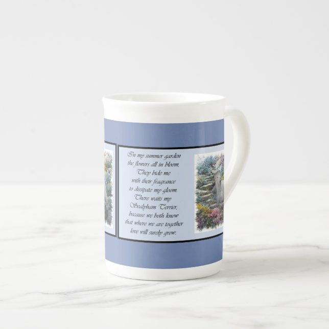 Sealyham Terrier Lovers Art Prozellantasse (Vorderseite Rechts)