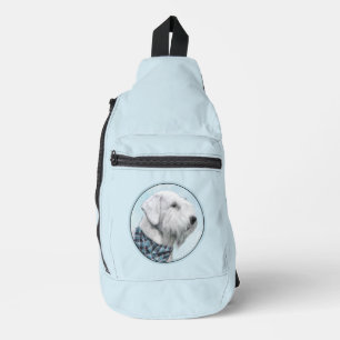 Sealyham Terrier Malerei Niedlich Original Hunde K Crossbody Bag
