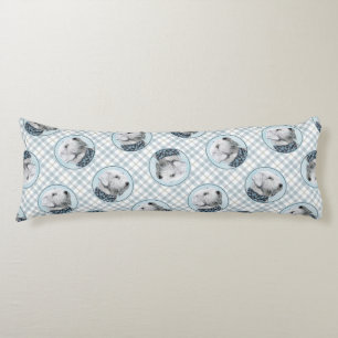 Sealyham Terrier Malerei Niedlich Original Hunde K Seitenschläferkissen