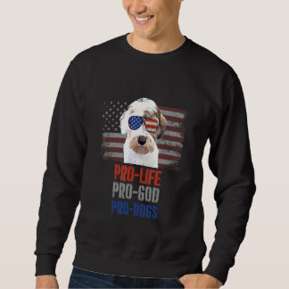 Sealyham Terrier Pro Leben Pro Gott Pro Hunde Sweatshirt