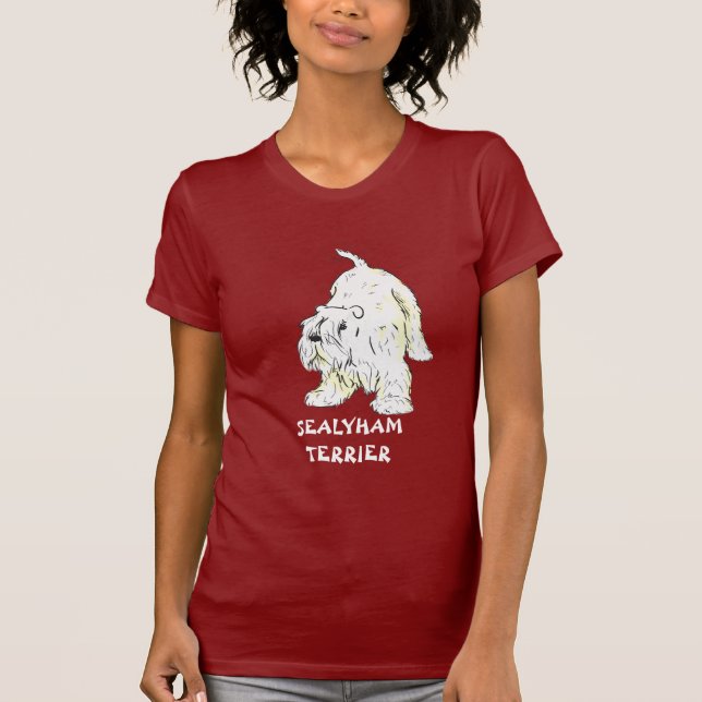 Sealyham Terrier-Shirt T-Shirt (Vorderseite)