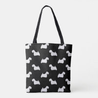 Sealyham Terrier-Silhouette-Muster