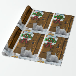 Sealyham Terrier Weihnachten Geschenkpapier