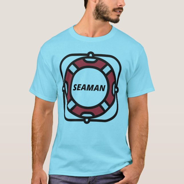Seaman and Life Buoy T-Shirt (Vorderseite)