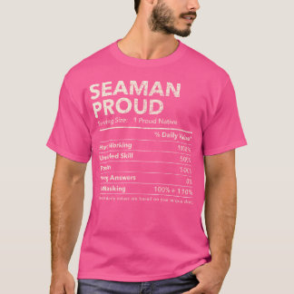 Seaman Texas Nährwertinformationen T-Shirt