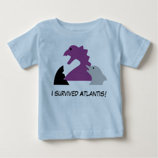 Seameeples - I survived Atlantis Baby T-shirt