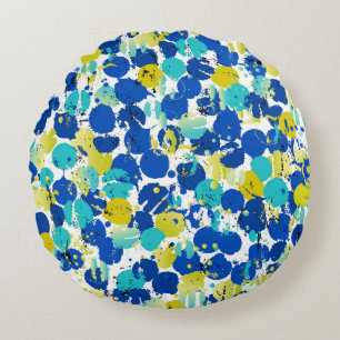 seamless abstract background pattern, with splashe rundes kissen
