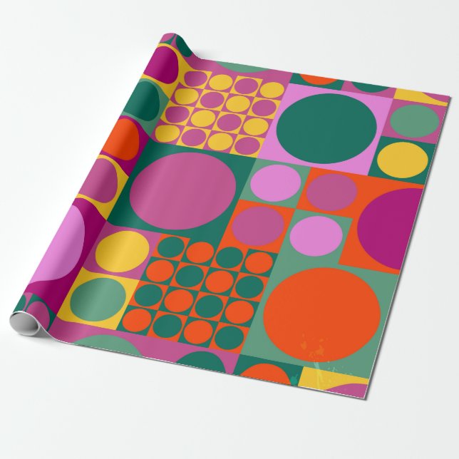 Seamless abstract geometric background pattern,  r geschenkpapier (Ungerollt)