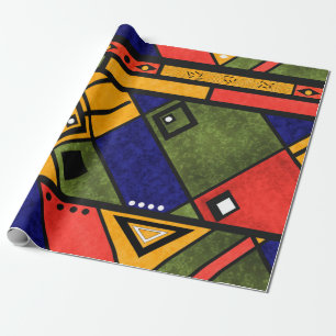 Seamless african ethno traditional pattern textur geschenkpapier