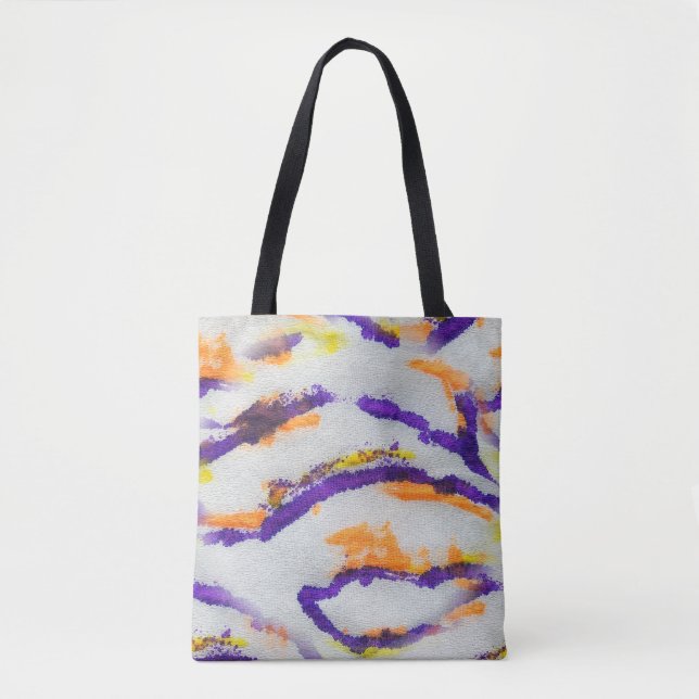Seamless animal zebra. Dirty art pattern. Abstract (Vorderseite)