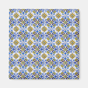 Seamless Azulejo Art Tile Magnet