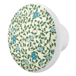 Seamless floral pattern on beige background keramikknauf