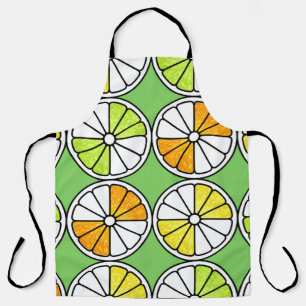 Seamless fruit pattern. Painted illustration. Oran Schürze