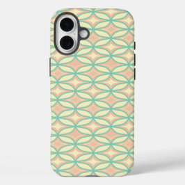  Seamless geometric pattern in diamond shapes  iPhone 16 Plus Hülle
