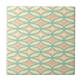  Seamless geometric pattern in diamond shapes  Fliese