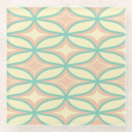  Seamless geometric pattern in diamond shapes  Glasuntersetzer