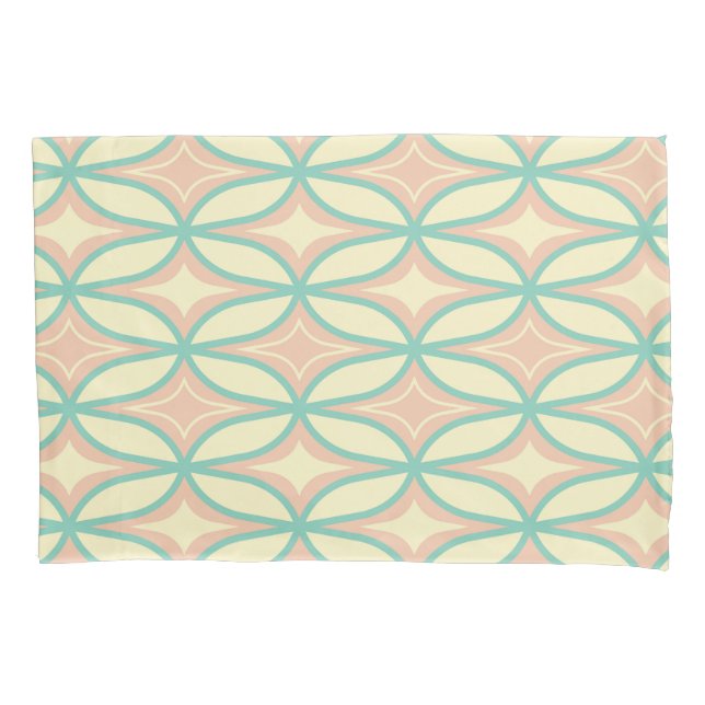  Seamless geometric pattern in diamond shapes  Kissenbezug (Vorderseite-Links)