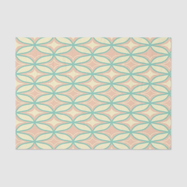  Seamless geometric pattern in diamond shapes  Seidenpapier (Vorderseite)