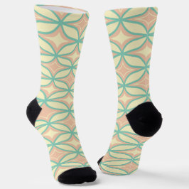  Seamless geometric pattern in diamond shapes  Socken