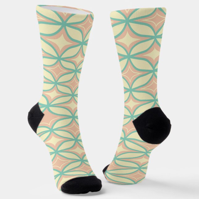  Seamless geometric pattern in diamond shapes  Socken (Gewinkelt)
