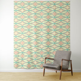  Seamless geometric pattern in diamond shapes  Wandteppich