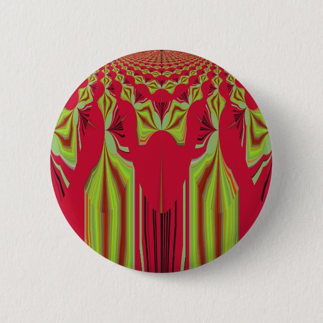 Seamless Hakuna Matata Design Button (Vorderseite)