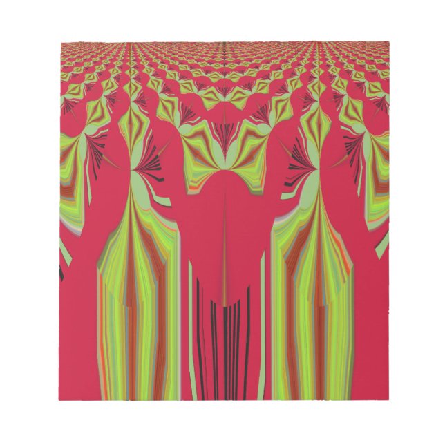 Seamless Hakuna Matata Design Notizblock (Vorderseite)