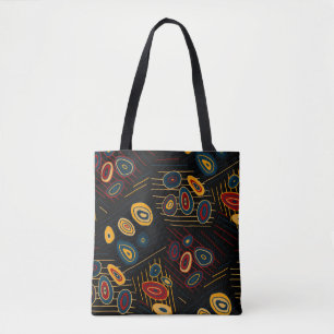 Seamless pattern with abstract modern doodles. Bri