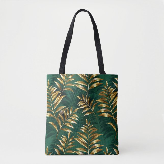Seamless pattern with golden ferns (Vorderseite)