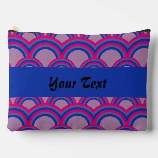 Seamless pattern with rainbows zubehörtasche (Vorderseite)