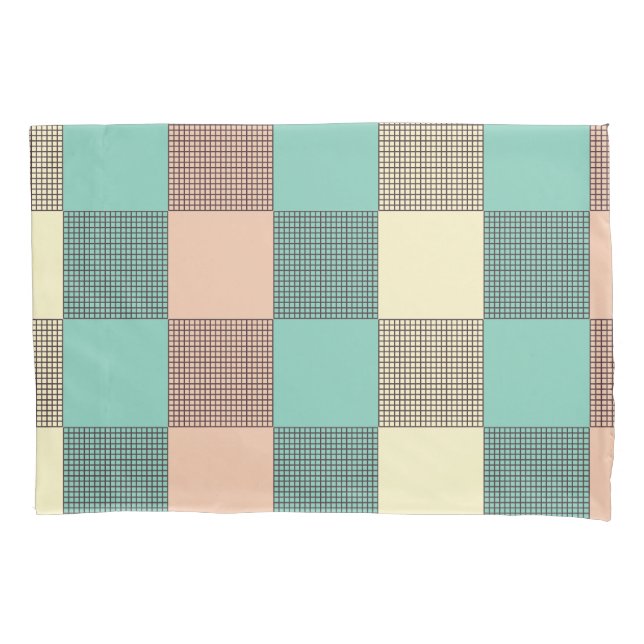Seamless plaid pattern   kissenbezug (Vorderseite-Links)