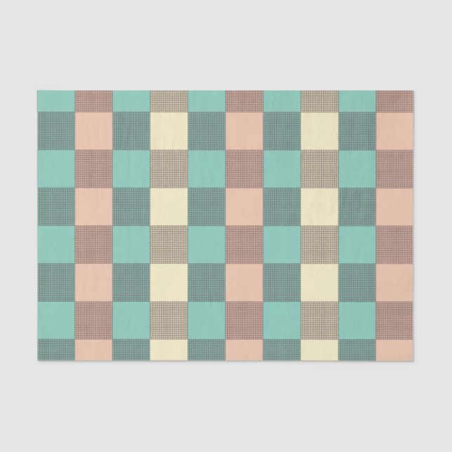 Seamless plaid pattern   seidenpapier (Vorderseite)