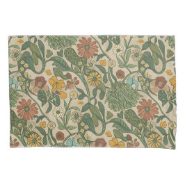 Seamless vintage botanical pattern  kissenbezug