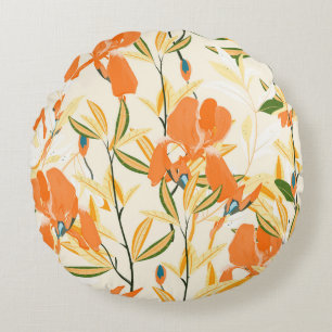 Seamless vintage floral pattern. Arrangement orang Rundes Kissen