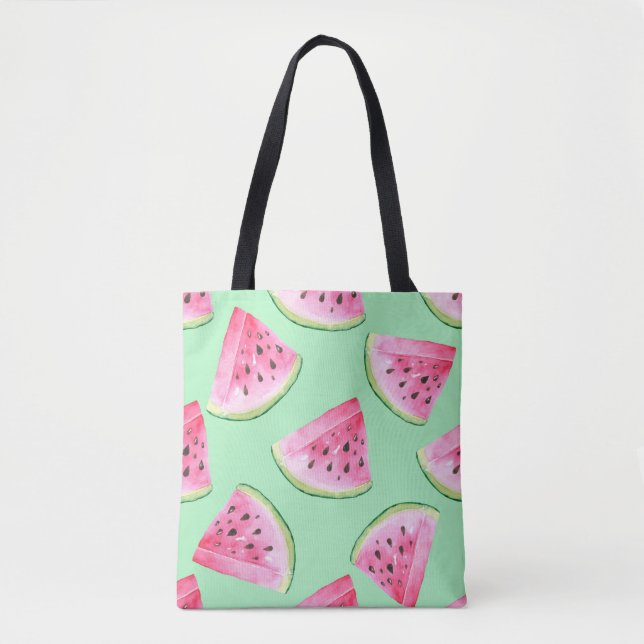 Seamless Watermelon Muster im Wasserfarbenstil Wat (Vorderseite)