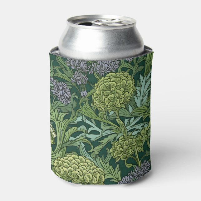 Seamless William Morris style floral pattern Dosenkühler (Kanne Vorderseite)