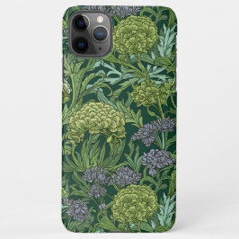 Seamless William Morris style floral pattern iPhone 11Pro Max Hülle