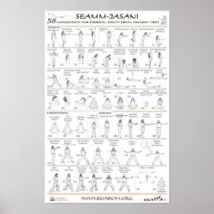 Seamm-Jasani: 58 Bewegungen für die Ewige Jugend Poster