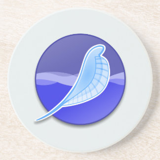 SeaMonkey Logo Sandstein Untersetzer