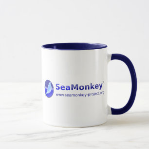 SeaMonkey Projekt - horizontales Logo Tasse