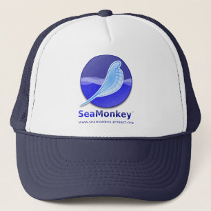 SeaMonkey Projekt - vertikales Logo Truckerkappe