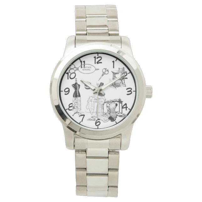 "Seamstress" Armbanduhr (Vorderseite)