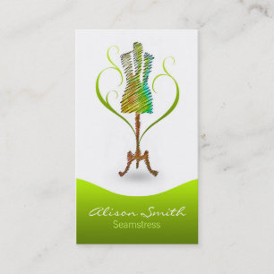 Seamstress business card visitenkarte