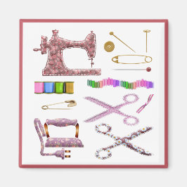 Seamstress Nähmaschine Schere Thread Schneider Magnet